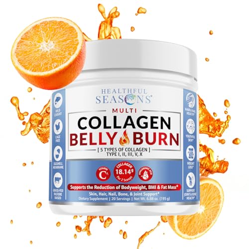 Healthful Seasons Collagen Belly Burn Collagen Peptides 20 Servings