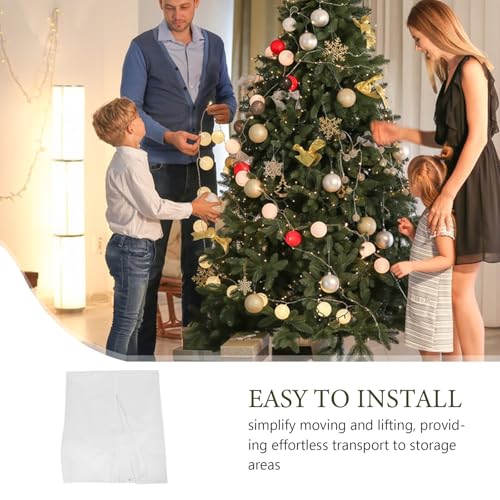 Bolsa de almacenamiento para árbol de Navidad vertical: ahorro de espacio en casa 4