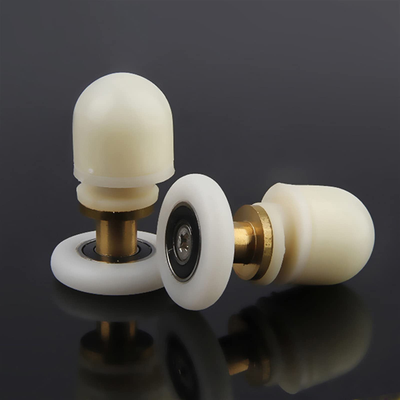 Poulie de douche de 25mm pour réparer une porte coulissante coincée