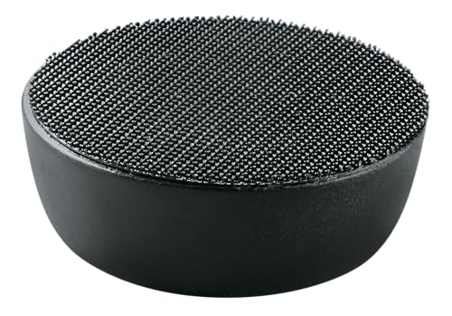 Home and Garden Elektrikli Temizleme Fırçası Universalbrush için Ped Tutucu (Cırt Cırt Tutturmaya Sahip 1 Adet, Karton Pakette), Siyah