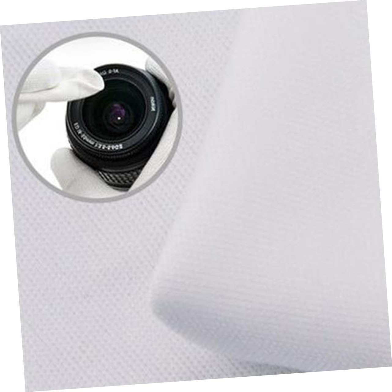 Paño Antiestático 100 Piezas 6x6 Pulgadas Poliéster Blanco | Microfibra Absorbente sin Polvo, para Gafas y Teléfonos, Uso en Placas y Óptica