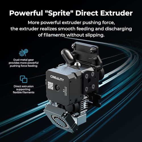 Creality Ender-3 V3 SE 3D-printer – voordelige 3D-printer voor beginners met automatische nivellering, Sprite Direct Extruder, 250 mm/s afdruksnelheid, 220 × 220 × 250 mm bouwruimte - Afbeelding 4