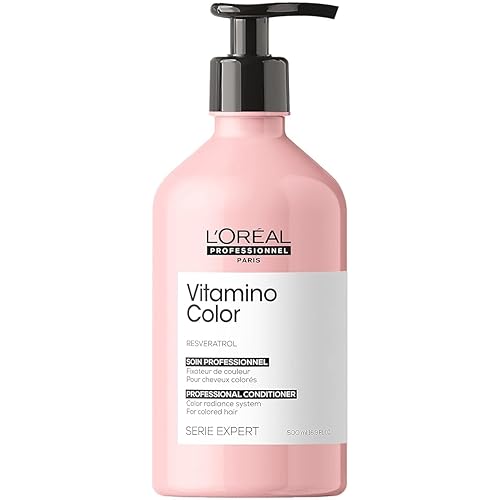 L'Oréal Professionnel Paris Vitamino Color Conditioner - Protects & Preserves Hair Color, Ehances Shine & Vibrancy and Moisturizes & Detangles
