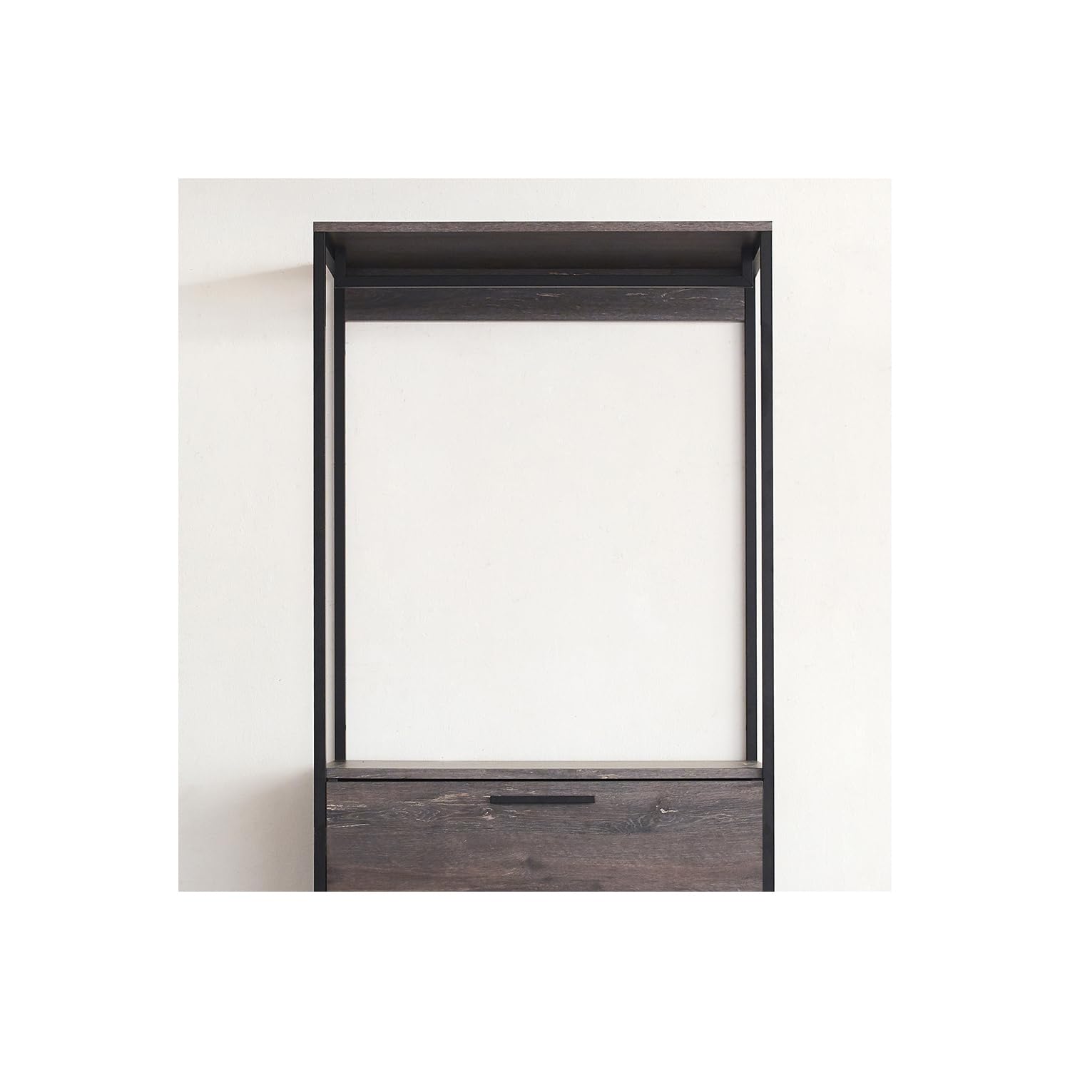 Maykoosh Medieval Majesty Wood Walk-in Closet with Three Drawers and One Shelf in Rustic Gray