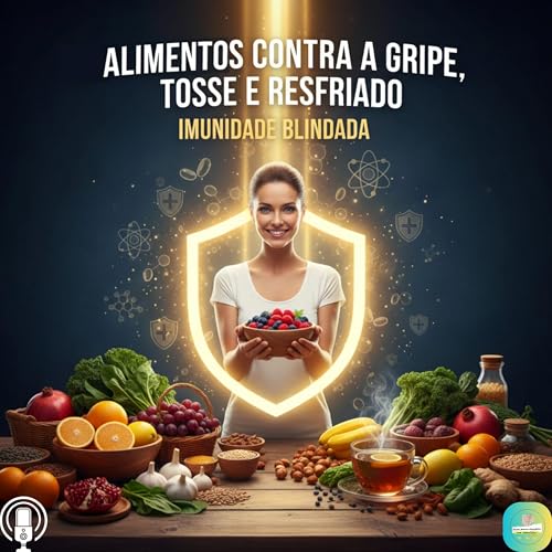 Page de couverture de Doenças Respiratórias-Imunidade Blindada-Alimentos Contra a Gripe, Tosse e Resfriado