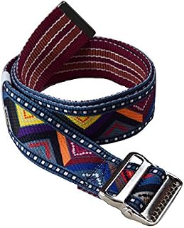 Gait Belt by LiftAid - Stylish Patient Walking and Transfer Belt with Metal