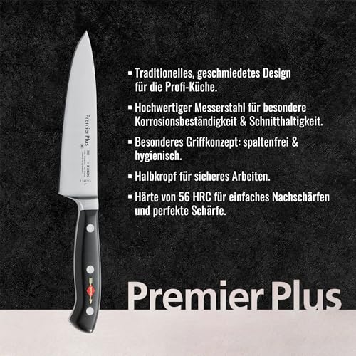 F. DICK Kochmesser, Küchenmesser, Premier Plus (Messer mit Klinge 15 cm, X50CrMoV15 Stahl, nichtrostend, 56° HRC) 8144715
