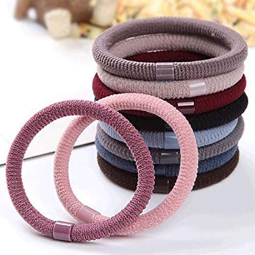 Shestor 10 PCS Hair Band for Women Ponytail Elastic Hair Ties for Women Thick Rubber Bands for Hair Rubber Band for Women Stylish (B0CNZ5DTHZ) Amazon Price History, Amazon Price Tracker