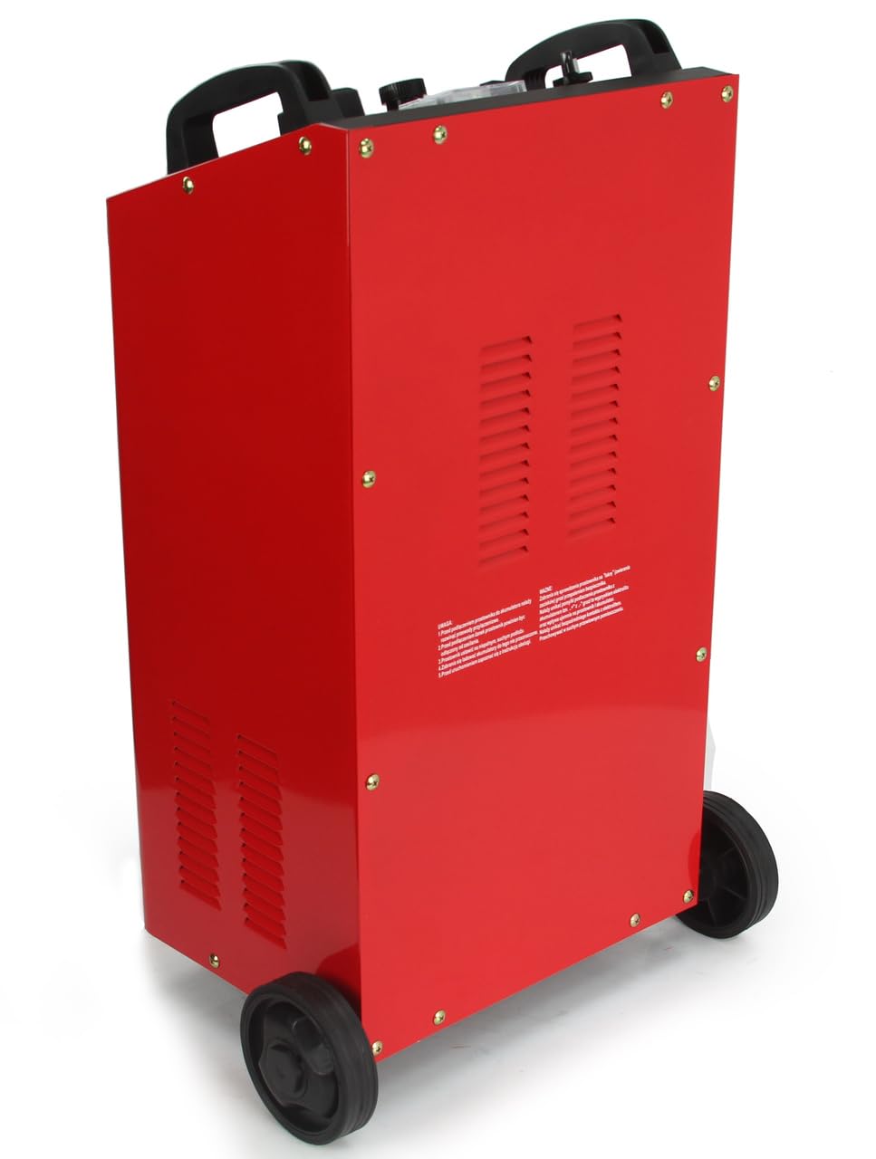 Cargador con función de carga rápida y arranque | Voltaje de carga 12V 24V | para baterías con una capacidad de 60 a 800 Ah | con ruedas