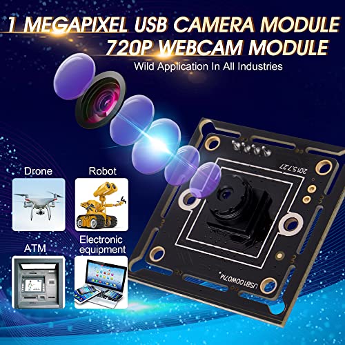 Module de caméra USB HD résolvant les pannes de pilotes sous Linux et Raspberry Pi