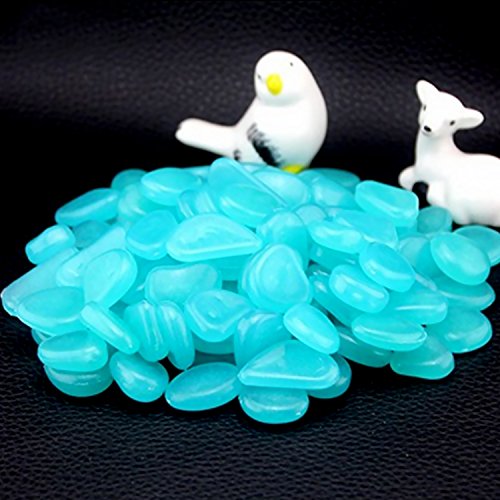 Beetest® 100PCS Ciottoli Roccia Forma Bagliore