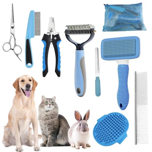 KUEIOX 9-Piece Dog Grooming Kit