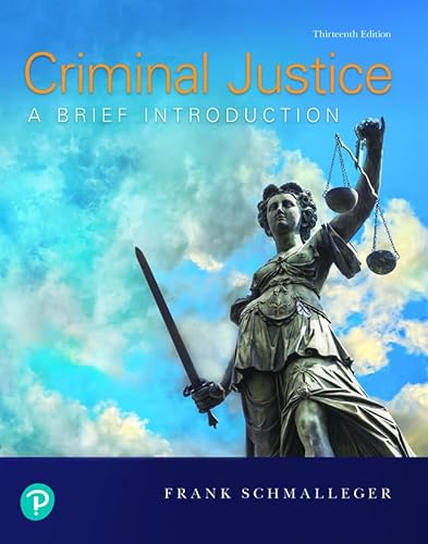 Criminal Justice: A Brief Introduction 013520898X Book Cover