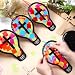 Eaasty 32 Sets 2026 Vbs DIY Jesus Light Craft Kit, Illumination Themed Christian Suncatcher Light Bulb Cross Stained Glass Art for Easter Sunday School Back to School Activities (Crafts)