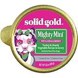 Solid Gold Mighty Mini Turkey Grain and Gluten Free Wet Dog Food, 3.5 oz.