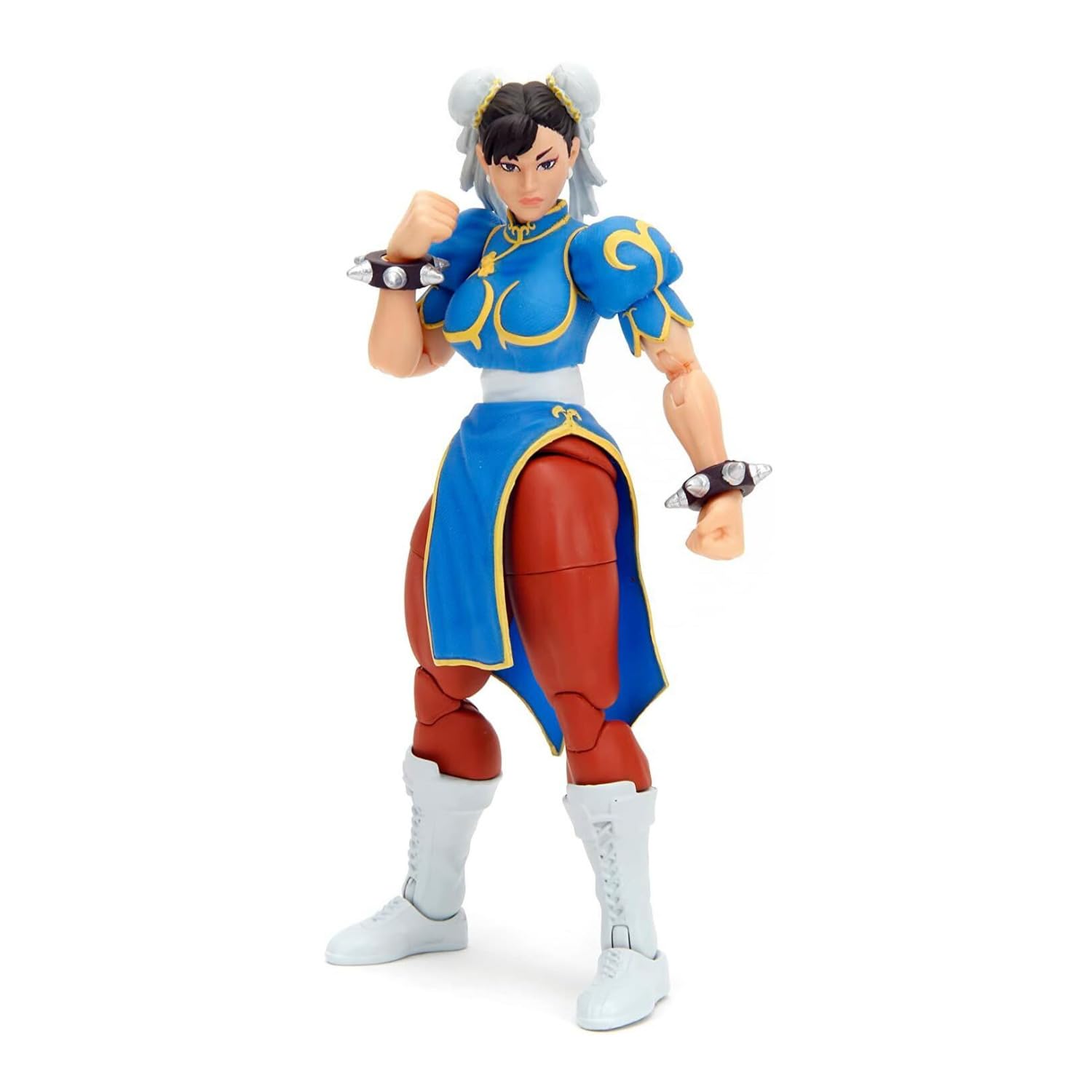 Street Fighter II 6" Chun Li Figure Action Figure, Toys for Kids and Adults