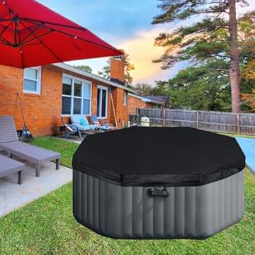 intex octagon hot tub cover