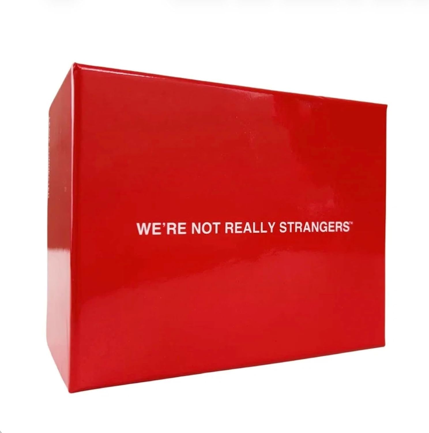 WE'RE NOT REALLY STRANGERS Card Game - an Interactive Adult Card Game and Icebreaker - by Glowtix