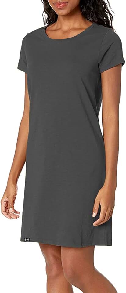 Vestido Estilo Camisetão Estiloso Fashion Feminin – Slim Fitness Fashion