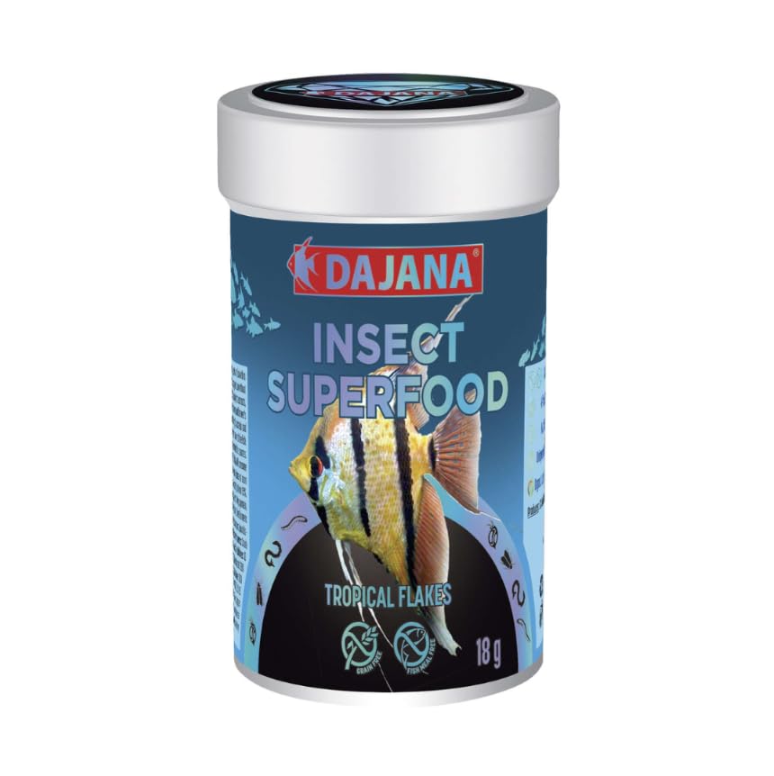 Escamas para Peces Tropicales Insect Superfood Dajana 180 gr: Nutrición Superior con Insectos