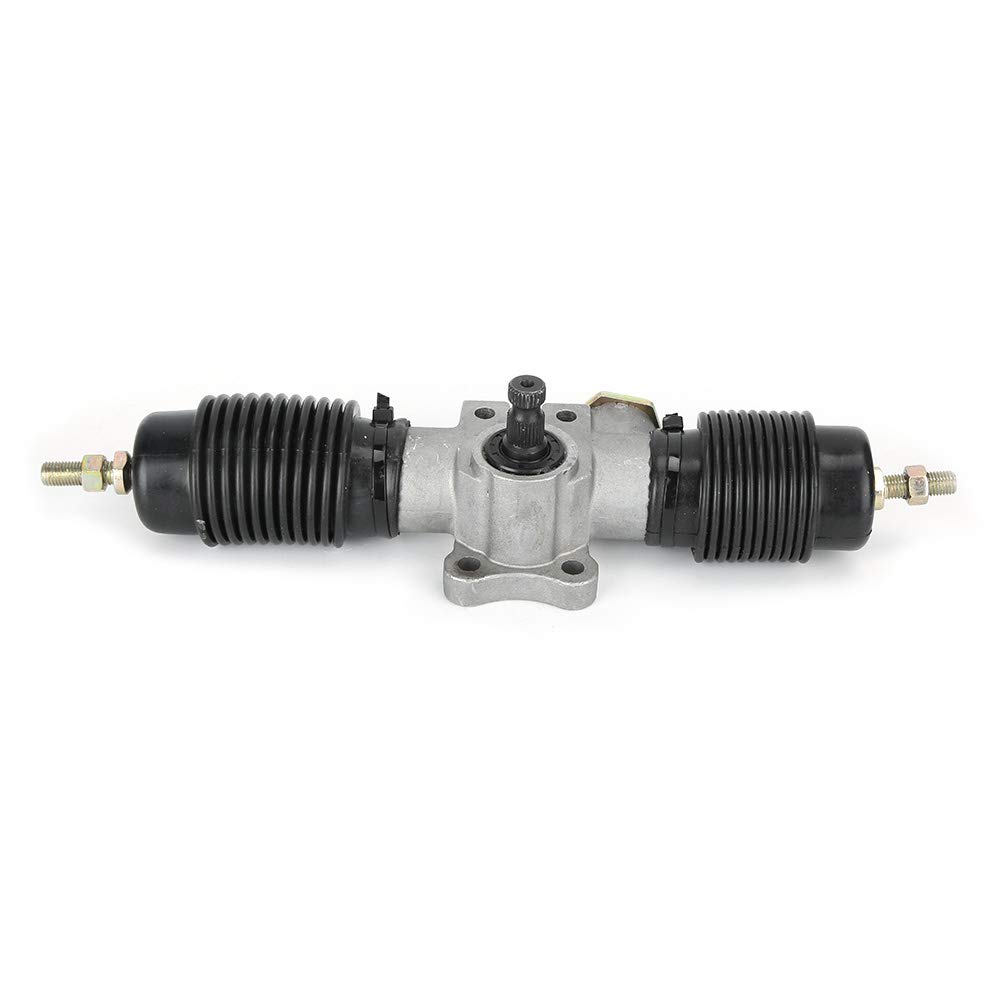 Eje de engranaje de dirección,eje de engranaje de dirección asistida de acero inoxidable de 360 ​​mm apto para accesorios de piezas de bicicleta ATV UTV DIY