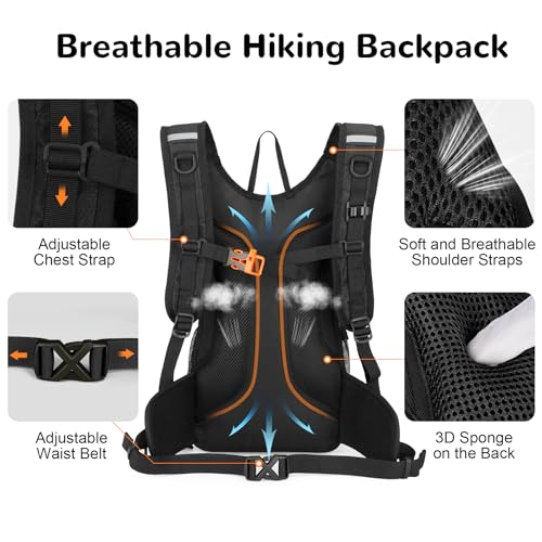 Outplea 15L Waterproof Cycling Backpack