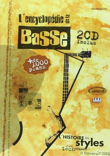 Westwood Paul L'Encyclopedie De La Basse Bass Guitar Book/2Cd French-