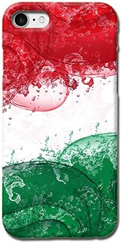 Italy National Flag Design Matte Hard Case Cover for iPhone 7 iPhone 8 [Scratch Resistant]