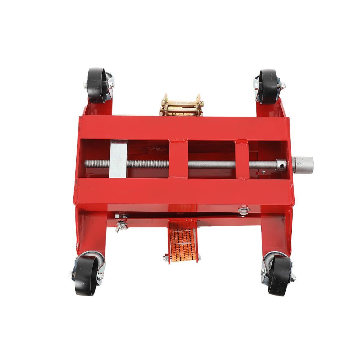 Sollevatore Idraulico A Forbice 200 Kg Altezza Regolabile 185-590 Mm Acciaio Antiruggine
