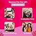 Smarties Squashies Variety Pack Foam Marshmallows Gummy Candies - Raspberry & Cream and Mixed Fruit Flavored - Allergen Free, Peanut Free & Gluten Free Candy - Soft & Chewy Squashies Candies - 5 oz Bag (Pack of 2)