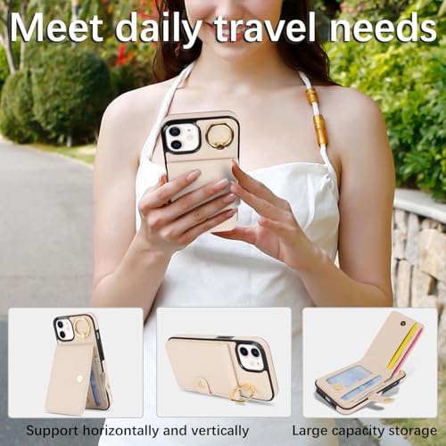 Coque iPhone 12 Pro étui portefeuille protection verre trempé