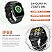 Smart Watch for Women Men,(Answer/Make Call) 1.83'' Fitness Activity Tracker Smartwatch for Android iPhone iOS Compatible,IP68 Waterproof Step Counter Watch with Sleep Monitor, 2 Traps