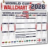 Weltmeisterschaft Fußball Wandtafel 2026 – England 