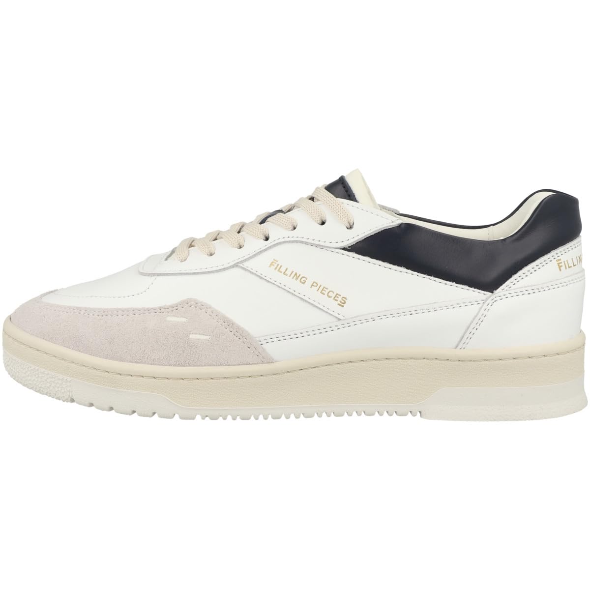 FILLING PIECES Mens Ace Tech Casual Trainers White 9 UK