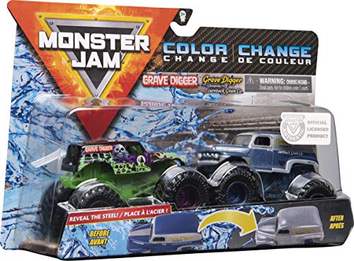 Monster Jam Grave Digger 1984 Rétro : le pack exclusif à changement de couleur
