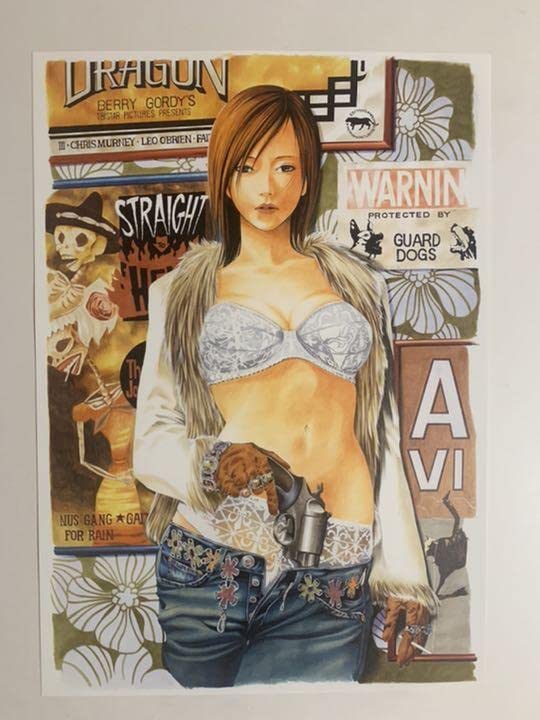 Amazon.co.jp: デスノート 小畑健画集版 カラー 複製原画 女性