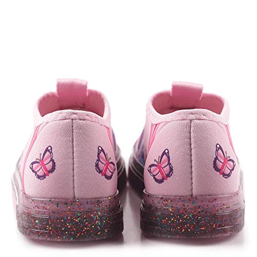 Chinelo Grendene Barbie Tenis Mania Meninas S: Rosa Glitter/Rosa 28