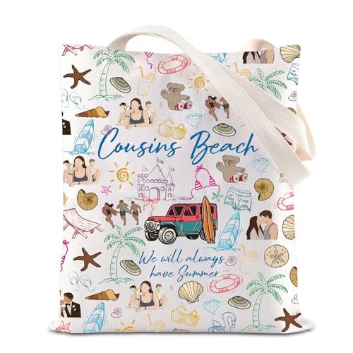 FOTAP TSITP Inspire Shoulder Bag Cousins Beach Tote Bag SDrama TV Show Gift Summer Romance Handbag (CousinsBeach T UK)