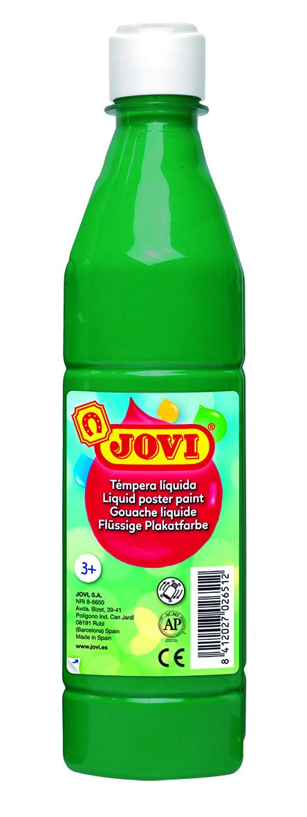 Jovi50619 0.5 Liters 506 â€“ Tempera Paint Liquid DARK GREEN