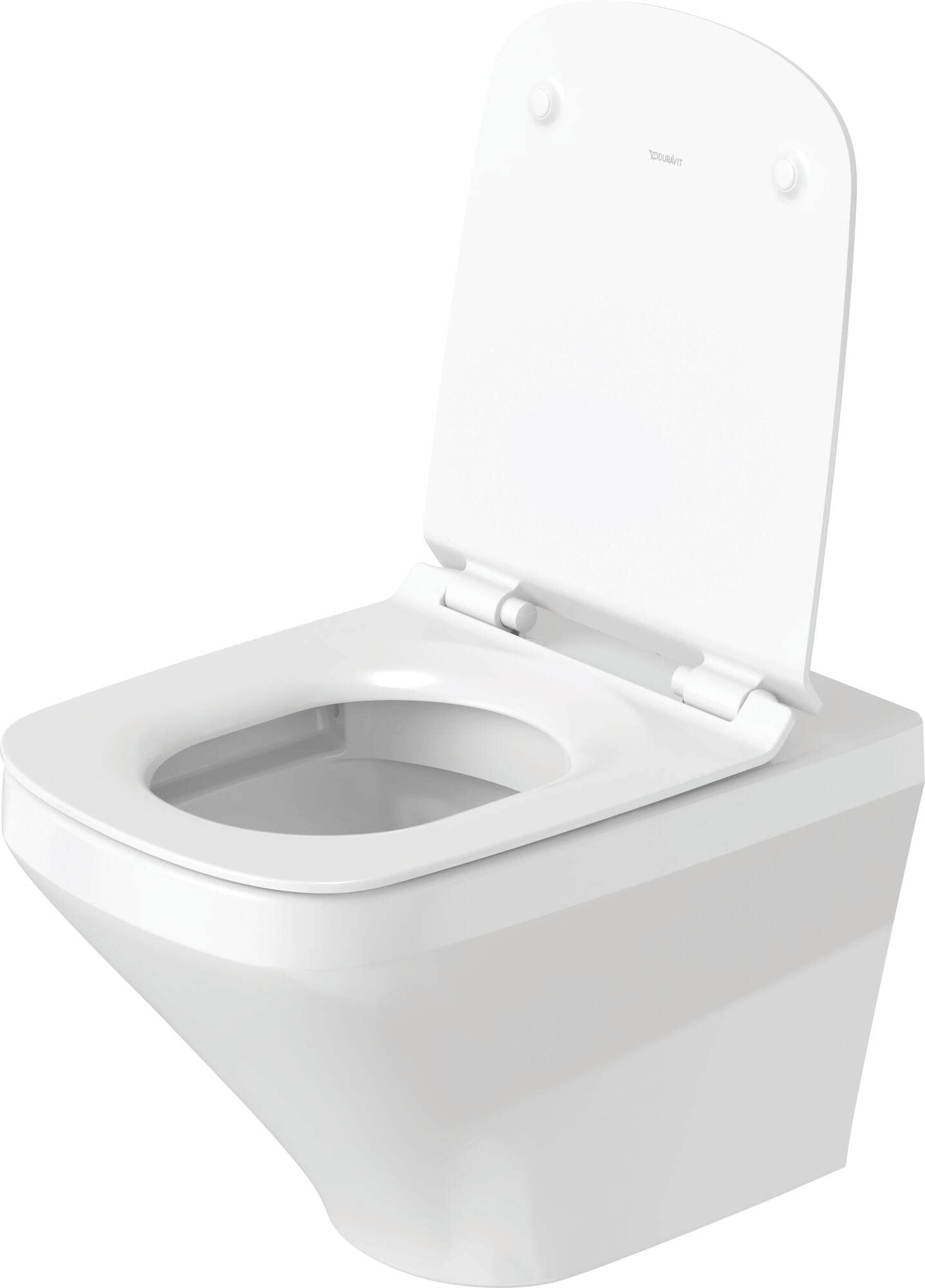 Duravit Wand-WC (ohne Deckel) DuraStyle 540 mm Tiefspüler, rimless, Durafix, weiss