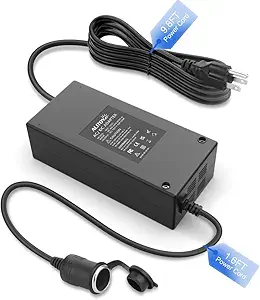 ALITOVE AC to DC Converter 13A 156W(Pro Max) 120V 110V to 12V Converter AC to DC Adapter Power Supply with Car Cigarette Lighter Socket for Car Refrigerator Tire Inflator Vacuum Cleaner Air Compressor