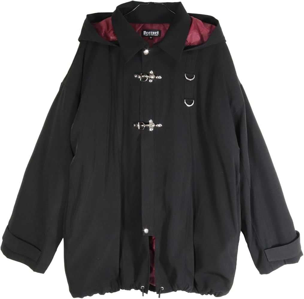 美品■Deorart■ファイヤーマン バックル フード付 マントコート フード ファイヤーマンバックル フード付 マントコート (M) DRT2597-BP