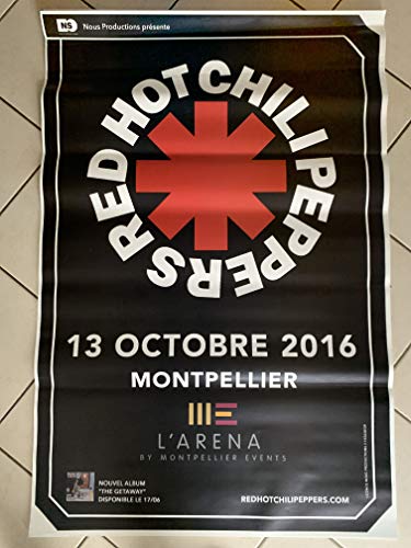 AFFICHE / Red Hot Chili Peppers - The Getaway 2016 - RHCP - 80x120cm Poster