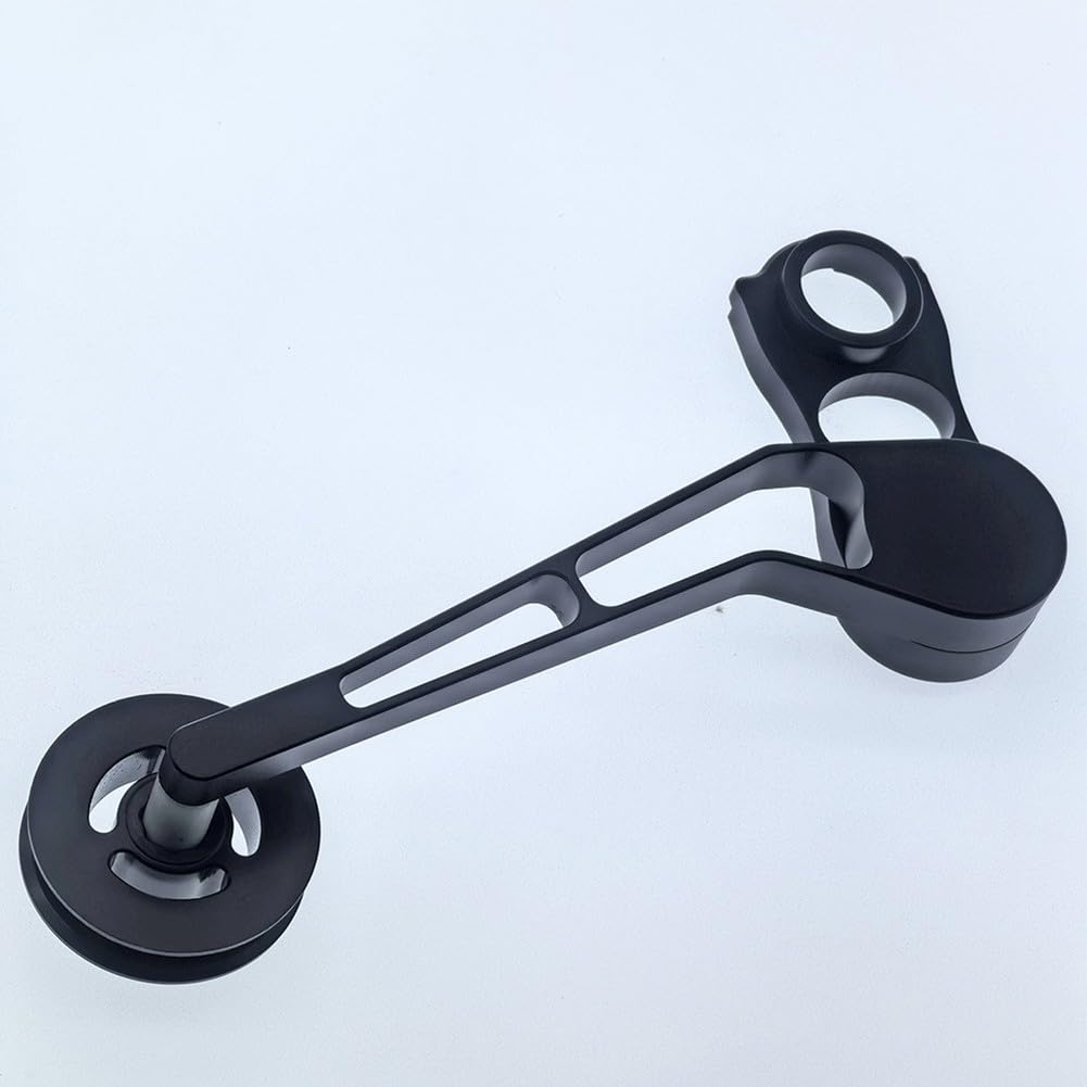Napinacz łańcucha z pojedynczą prędkością do rowerów składanych Brompton Cline/Pline – stop aluminium, otwór montażowy 17,6 mm, nylonowe koło prowadzące 11T, kompatybilne z 3/4/5/6/7