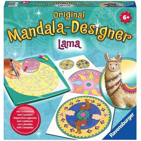Ravensburger Mandala Designer with Llama Stencils Cover