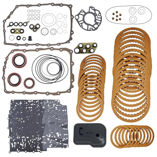 LEVANLIGHT 6L80E 6L90E Transmission Master Rebuild Overhaul Kit w/Filter Compatible With 06-18 Escalade Chevy Silverado/Suburban GMC Sierra/Savana/Yukon Hummer H2 Replace OE 6L90 6L90E 6L80 6L80E