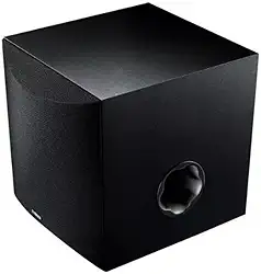 Subwoofer alimentado Yamaha 8" 100W - Preto (NS-SW050BL)