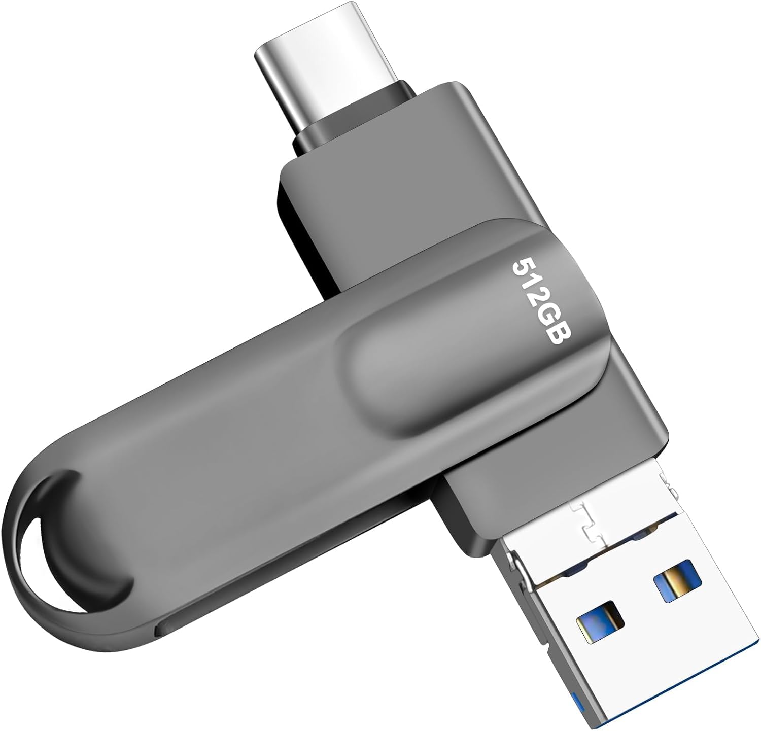 Memoria USB C 512 GB, Lightning Pendriverive 3 en 1, USB 3.0 Photostick,Tipo C Memoria Externa para Phone/Pad/Android/Mac/PC (512, GB)