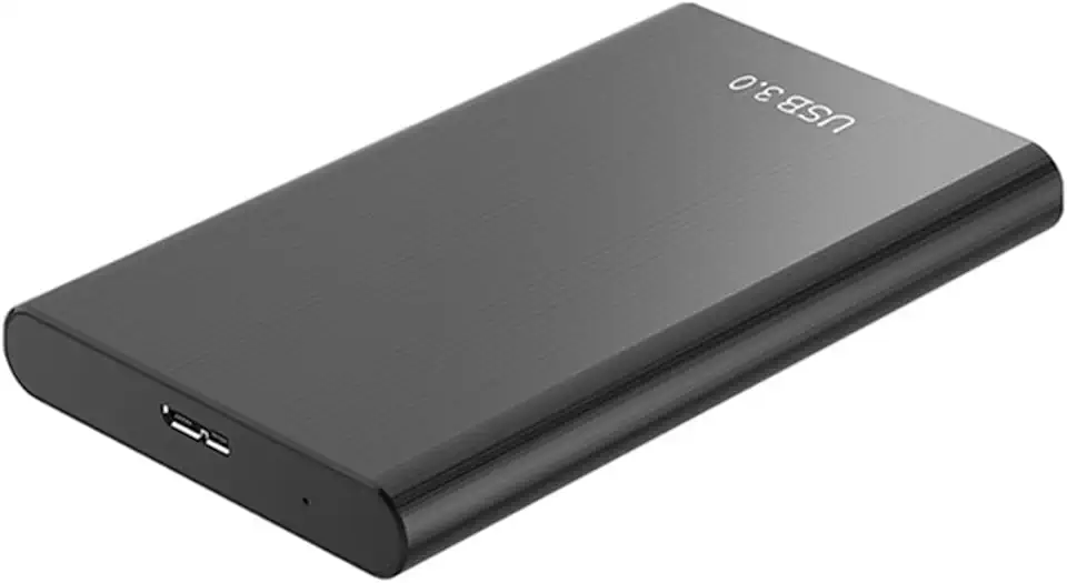 SSD externo portátil de 1 TB USB 3.0, unidade de estado sólido Sata robusta e rápida para PC, Mac, PS5, Xbox, laptop, à prova d'água, à prova de choque, para armazenamento de backup de vídeo