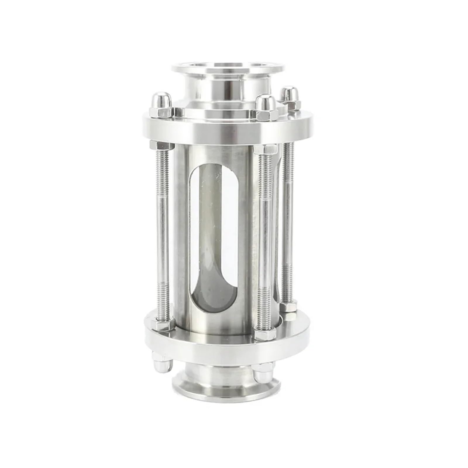 AARTERZZA with Cover Fit 32mm Tube OD x 1.5" Tri Clamp Homebrew Diopter Flow Sight Glass SUS304 Stainless